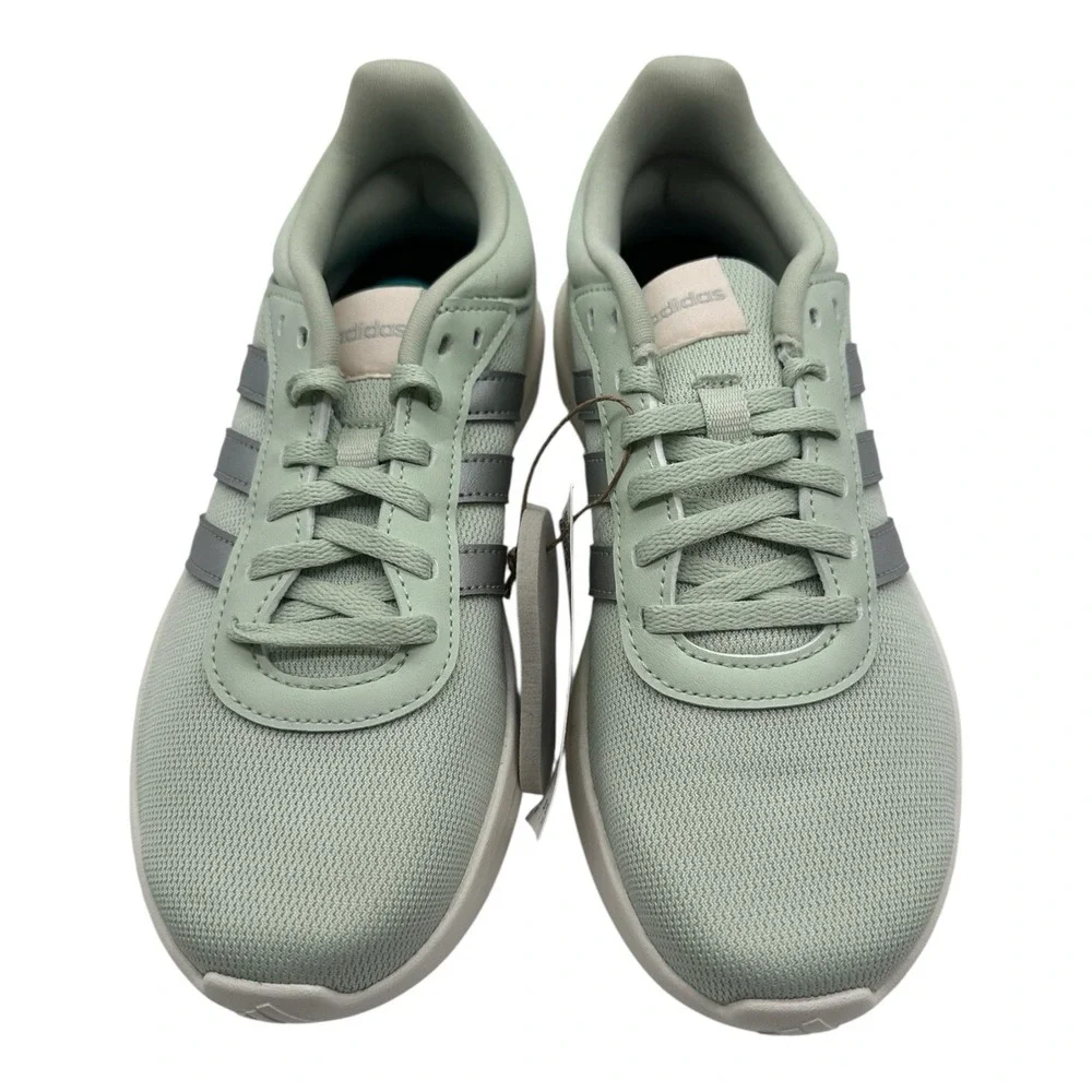 Adidas‎ Lite Racer 4.0 Running Shoes Womens Sz 7.5 Mint Green Sneakers JR8536